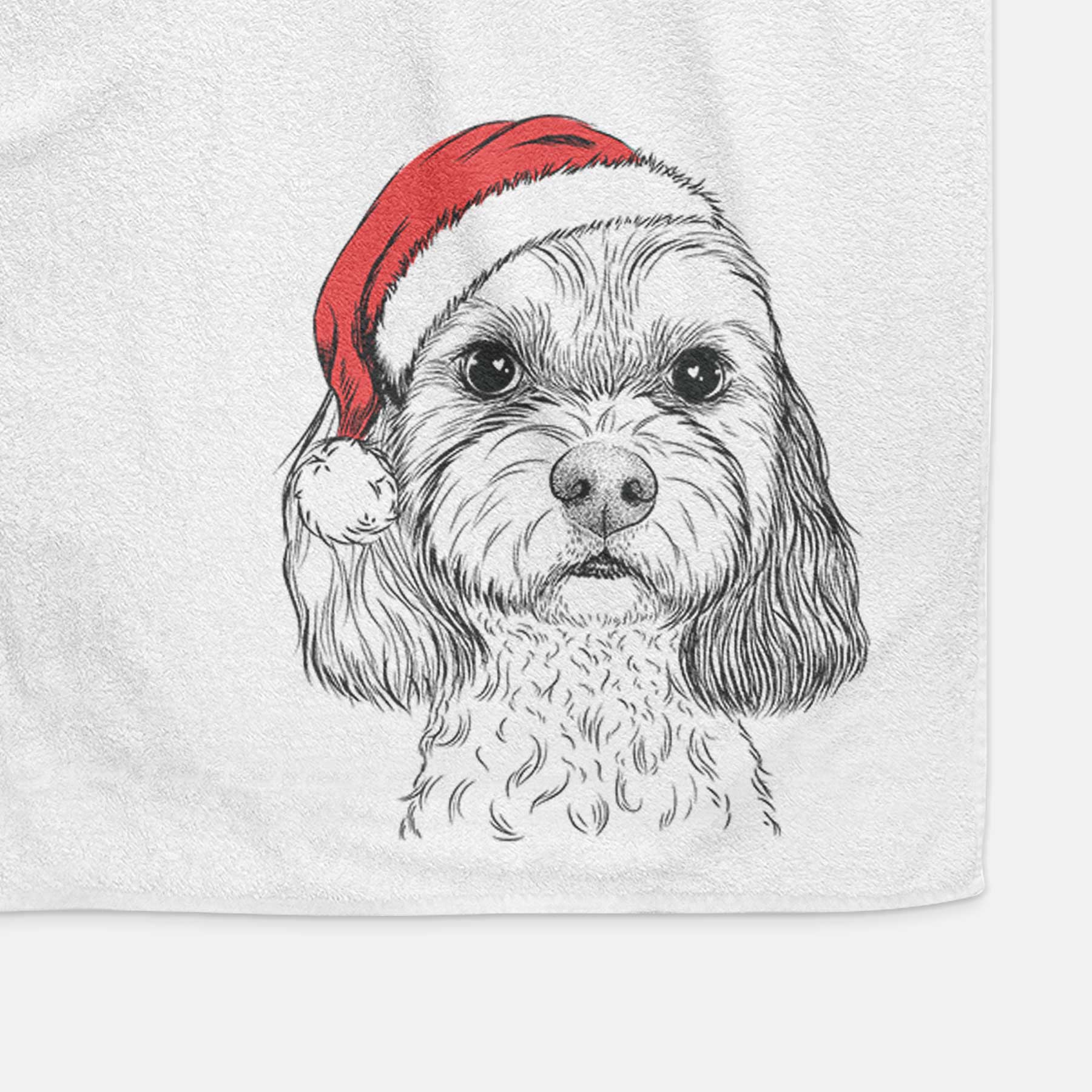 Jasper Diggins the Cavapoo Decorative Hand Towel