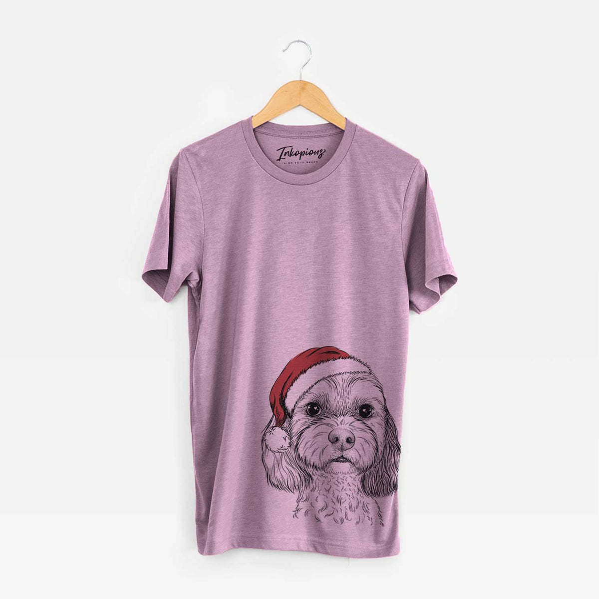 Santa Jasper Diggins the Cavapoo - Unisex Crewneck