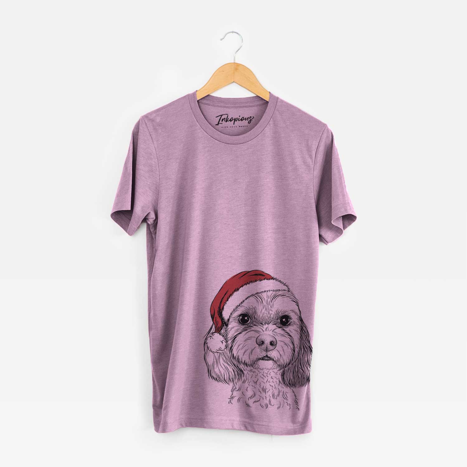 Santa Jasper Diggins the Cavapoo - Unisex Crewneck