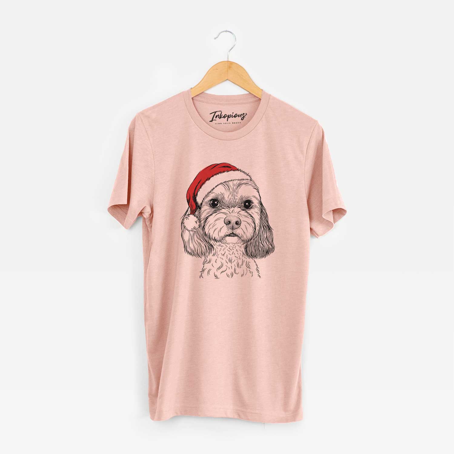 Santa Jasper Diggins the Cavapoo - Unisex Crewneck