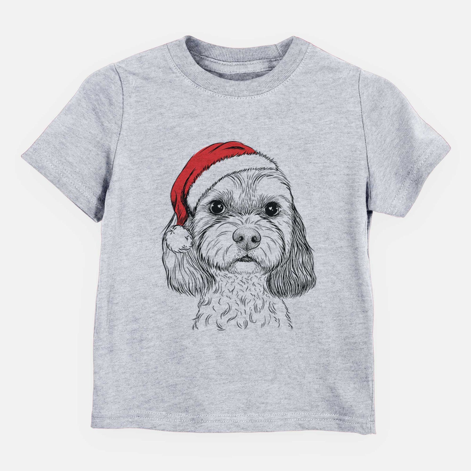 Santa Jasper Diggins the Cavapoo - Kids/Youth/Toddler Shirt