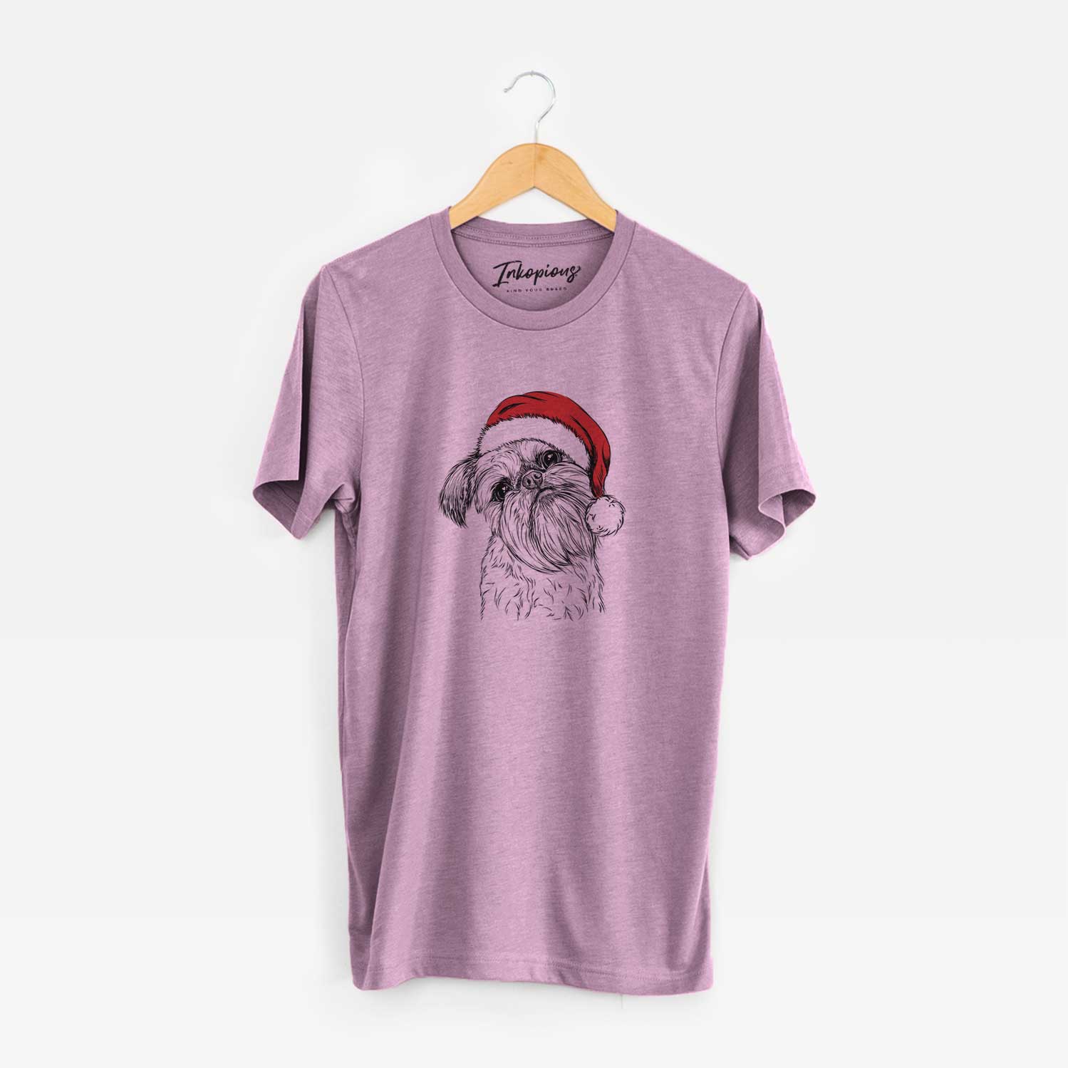 Santa Jasper Joe the Brussels Griffon - Unisex Crewneck