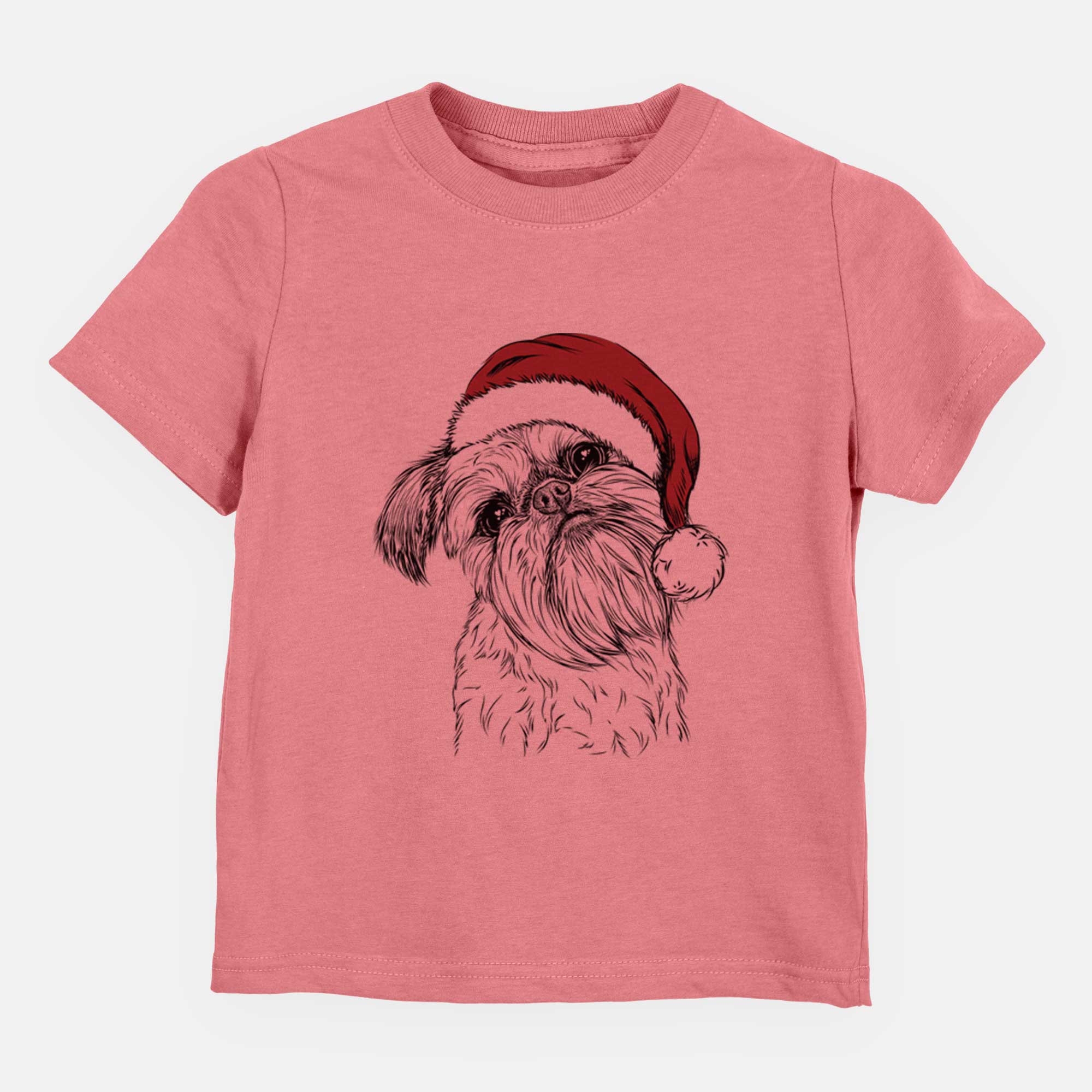 Santa Jasper Joe the Brussels Griffon - Kids/Youth/Toddler Shirt