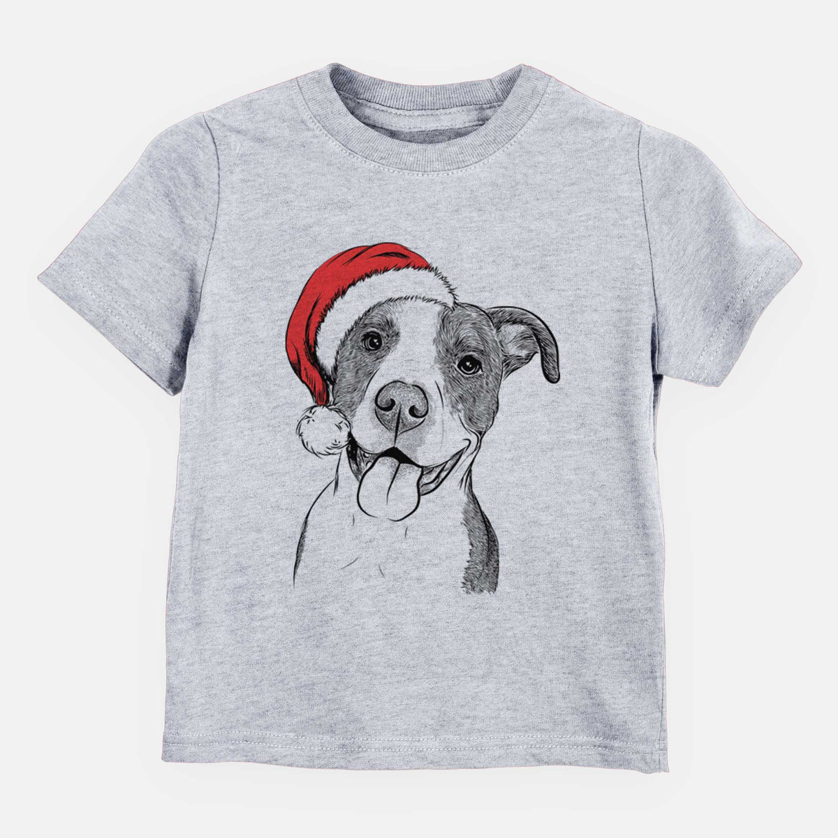 Santa Jax the American Pitbull Terrier Mix - Kids/Youth/Toddler Shirt