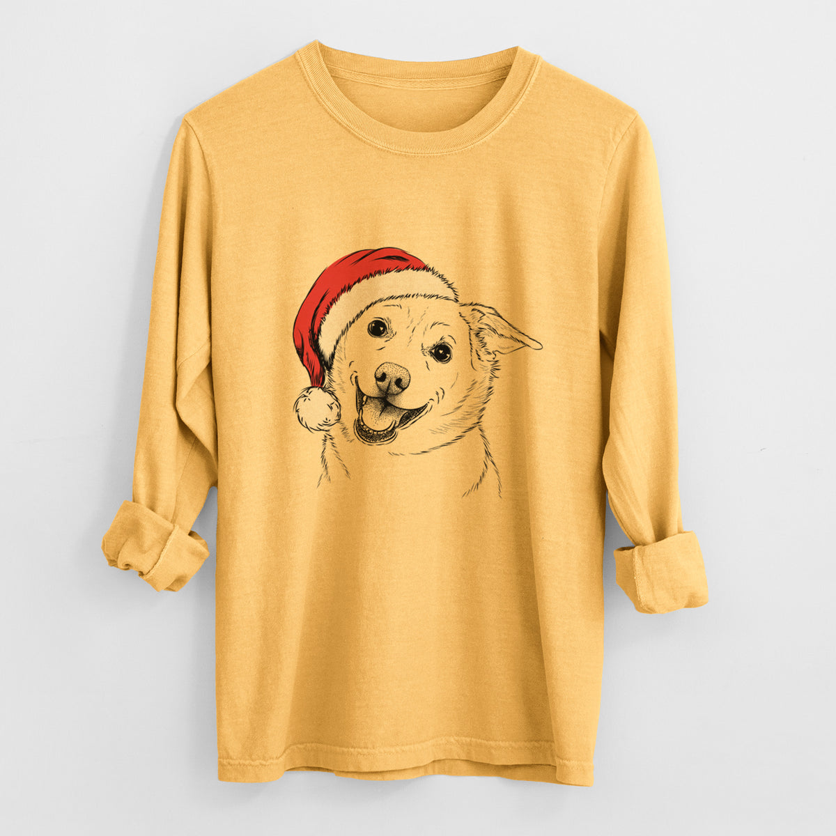 Santa Jazz the Lab Mix - Heavyweight 100% Cotton Long Sleeve