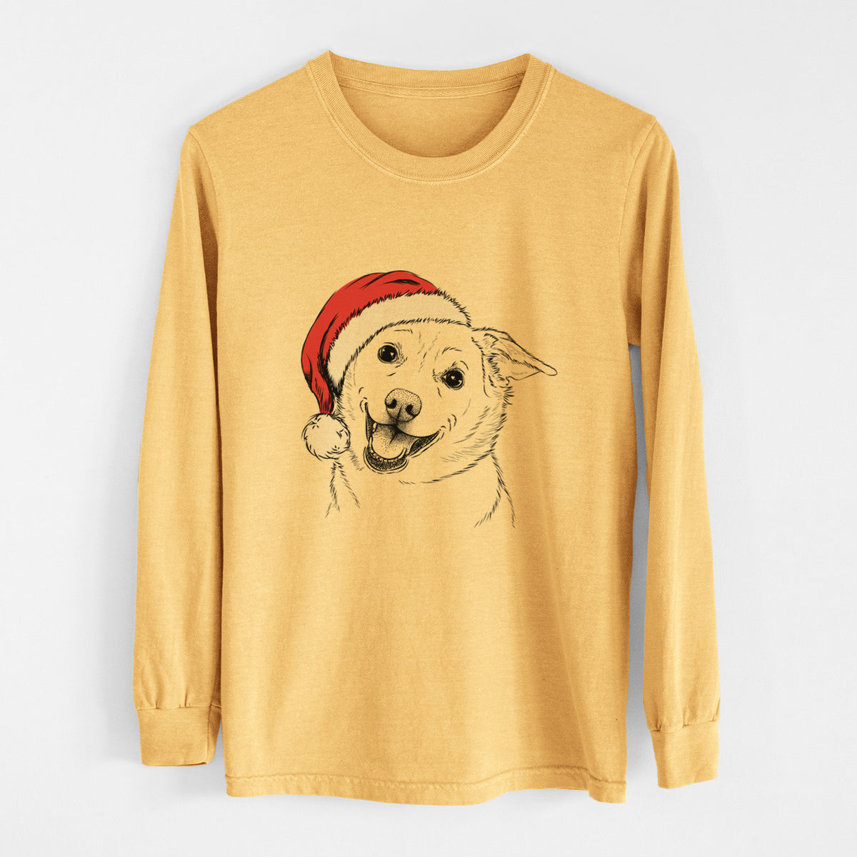 Santa Jazz the Lab Mix - Heavyweight 100% Cotton Long Sleeve