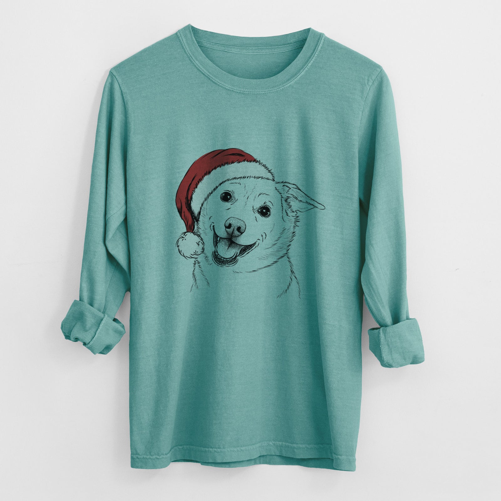 Santa Jazz the Lab Mix - Heavyweight 100% Cotton Long Sleeve
