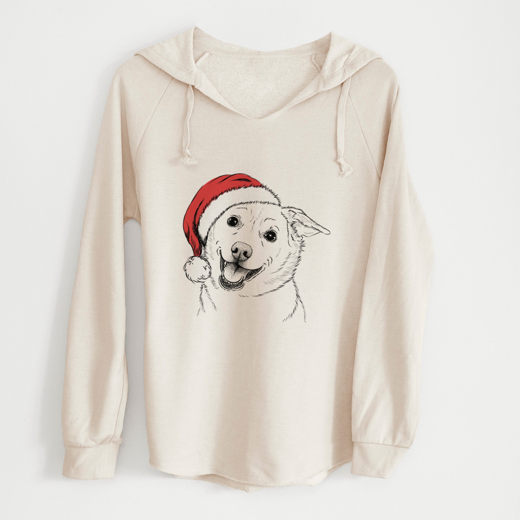 Santa Jazz the Lab Mix - Cali Wave Hooded Sweatshirt