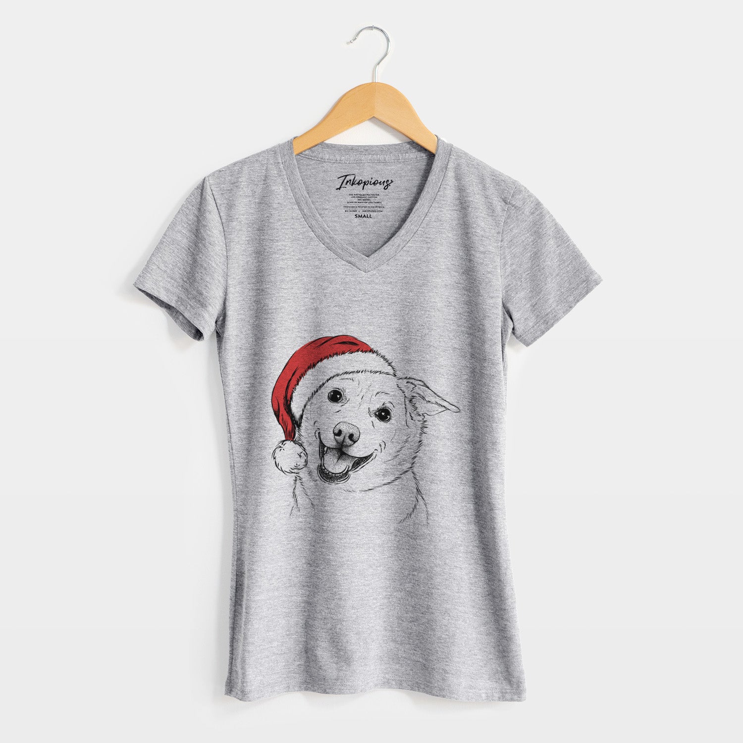 Santa Jazz the Lab Mix - Women's Perfect V-neck Shirt