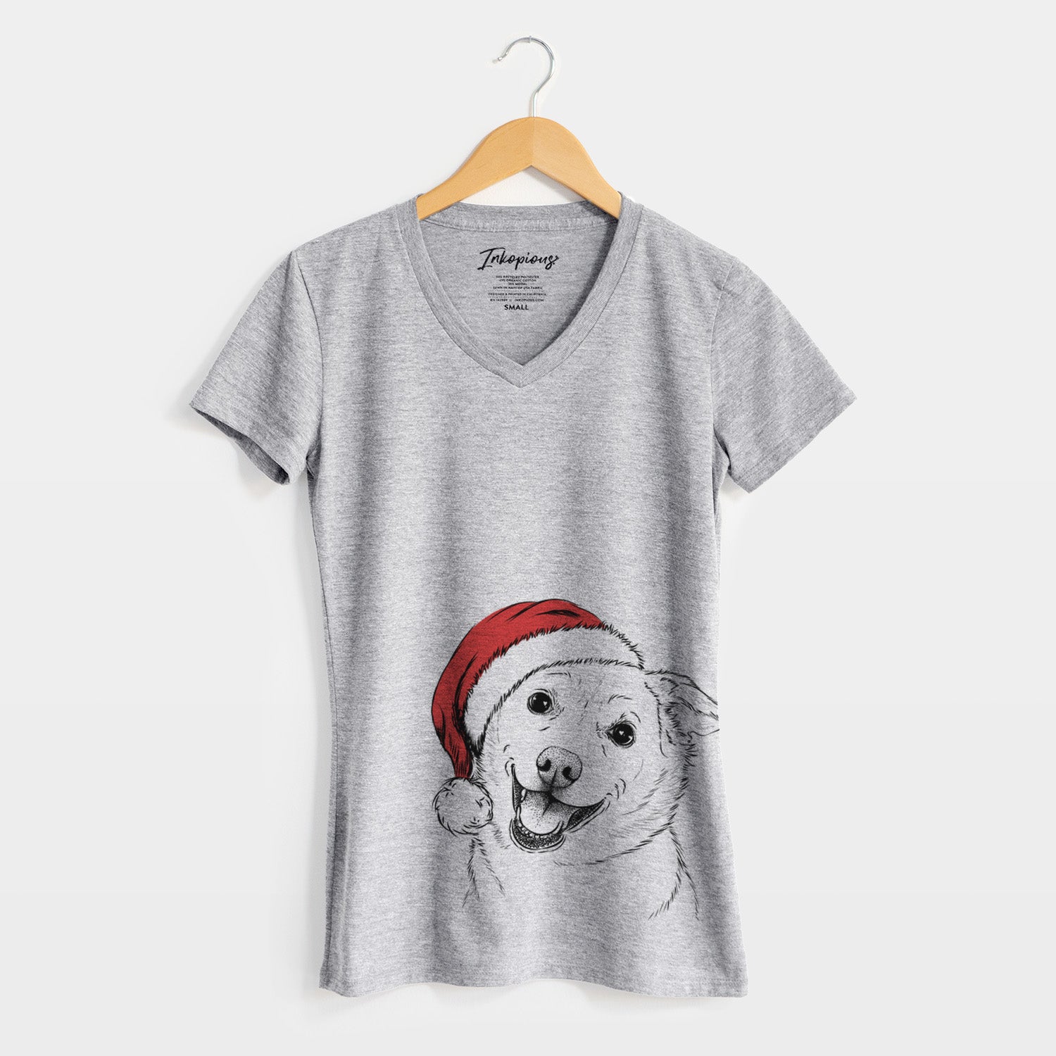 Santa Jazz the Lab Mix - Women's Perfect V-neck Shirt