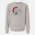 Santa Jazz the Lab Mix - Unisex Pigment Dyed Crew Sweatshirt