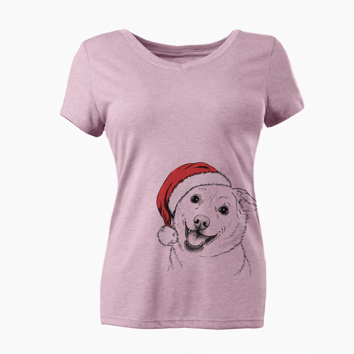 Santa Jazz the Lab Mix - Women's Perfect V-neck Shirt