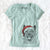 Santa Jeff the Cairn Terrier - Women's V-neck Shirt