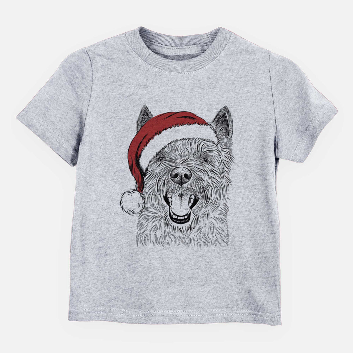 Santa Jeff the Cairn Terrier - Kids/Youth/Toddler Shirt