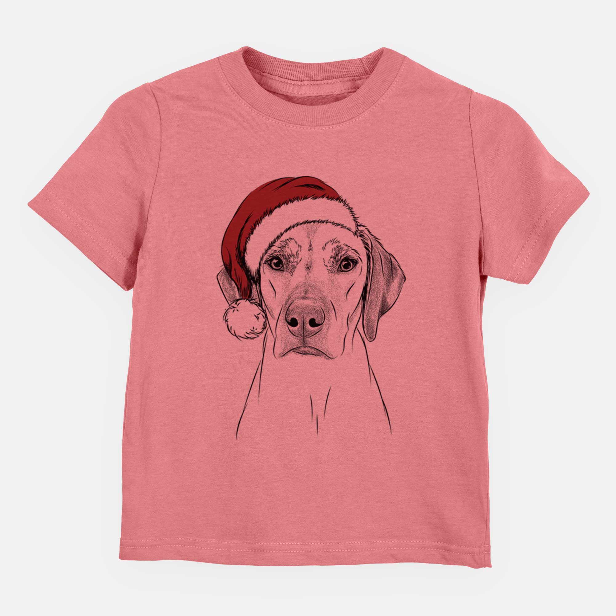 Santa Jenga the Rhodesian Ridgeback - Kids/Youth/Toddler Shirt