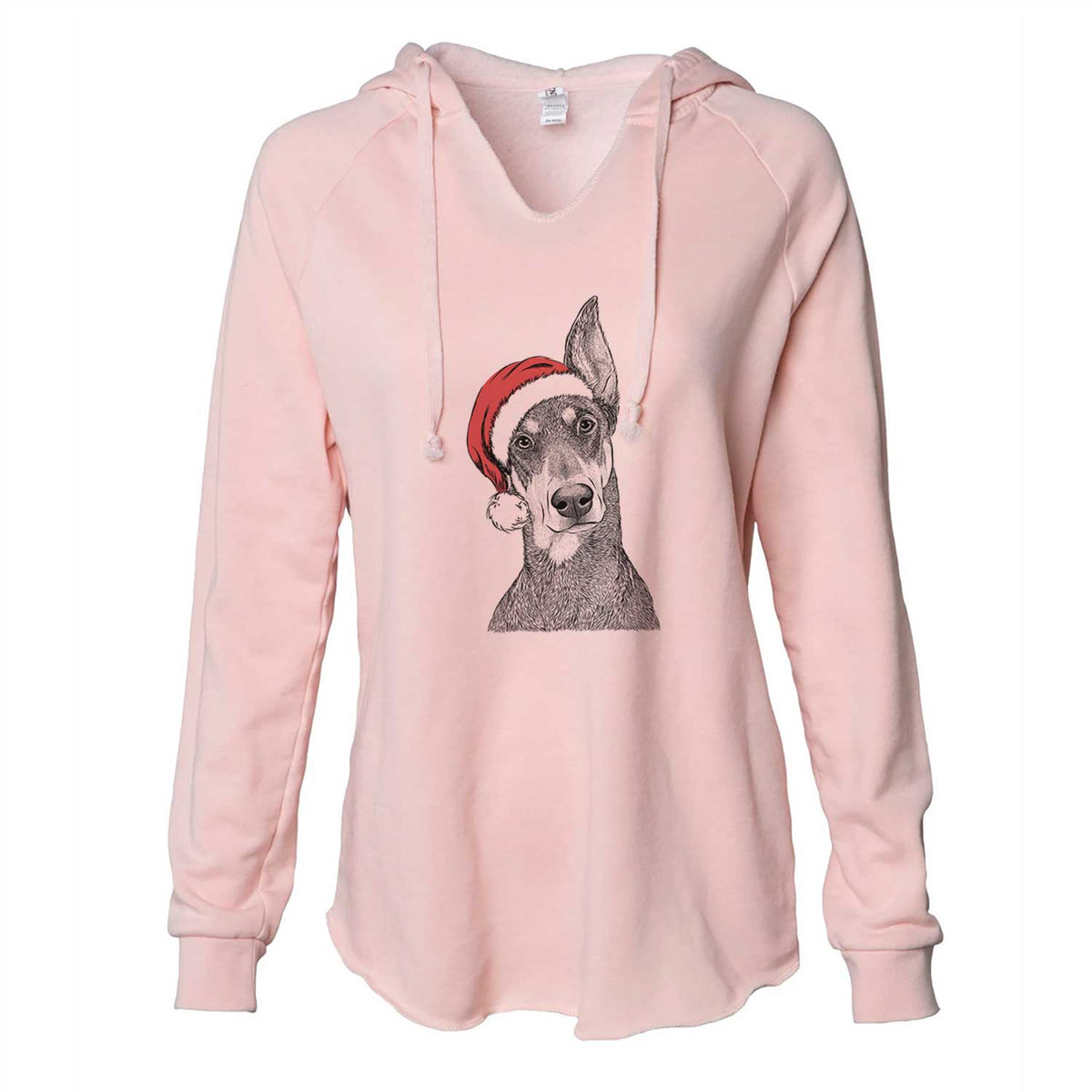 Jenna the Doberman Pinscher - Cali Wave Hooded Sweatshirt