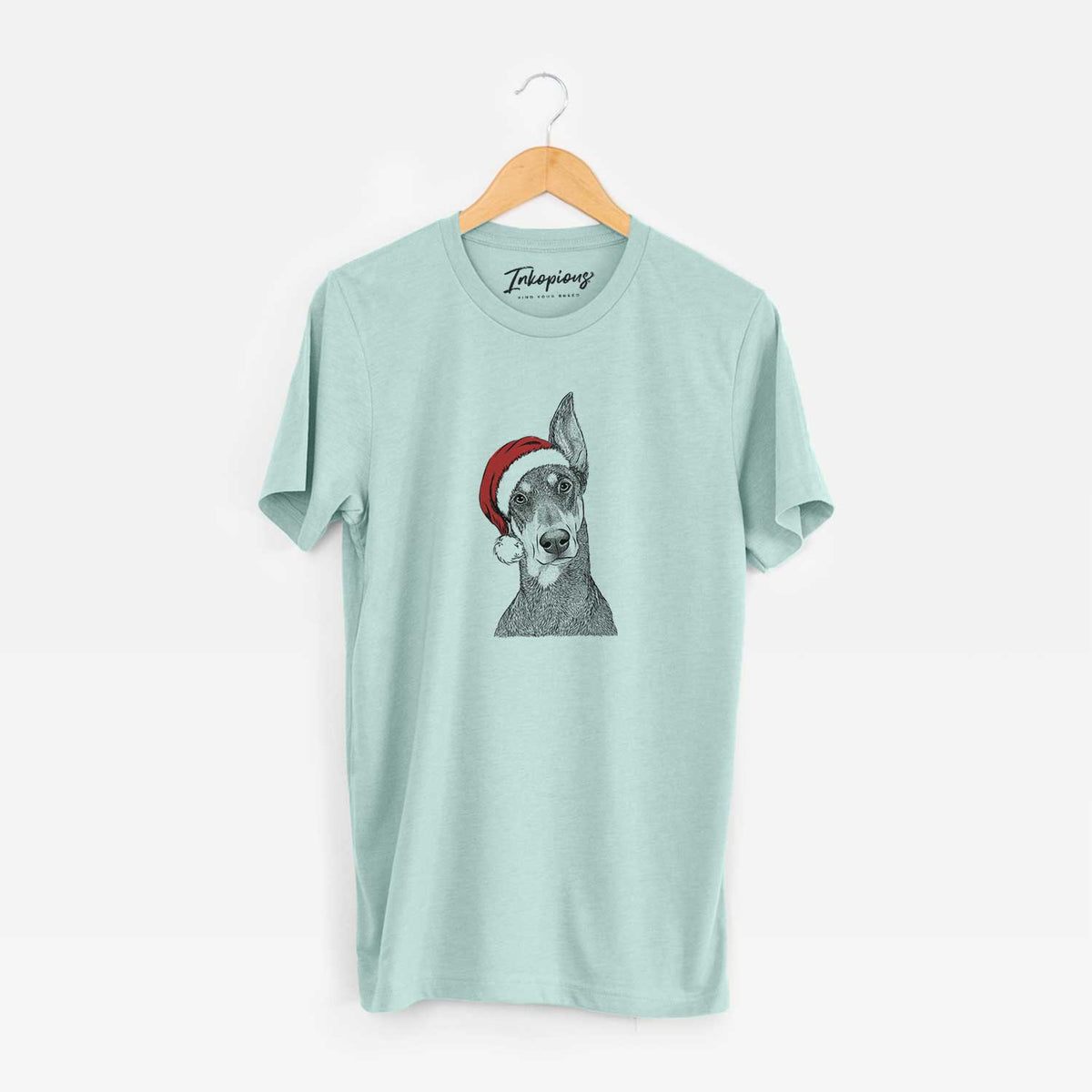 Santa Jenna the Doberman Pinscher - Unisex Crewneck