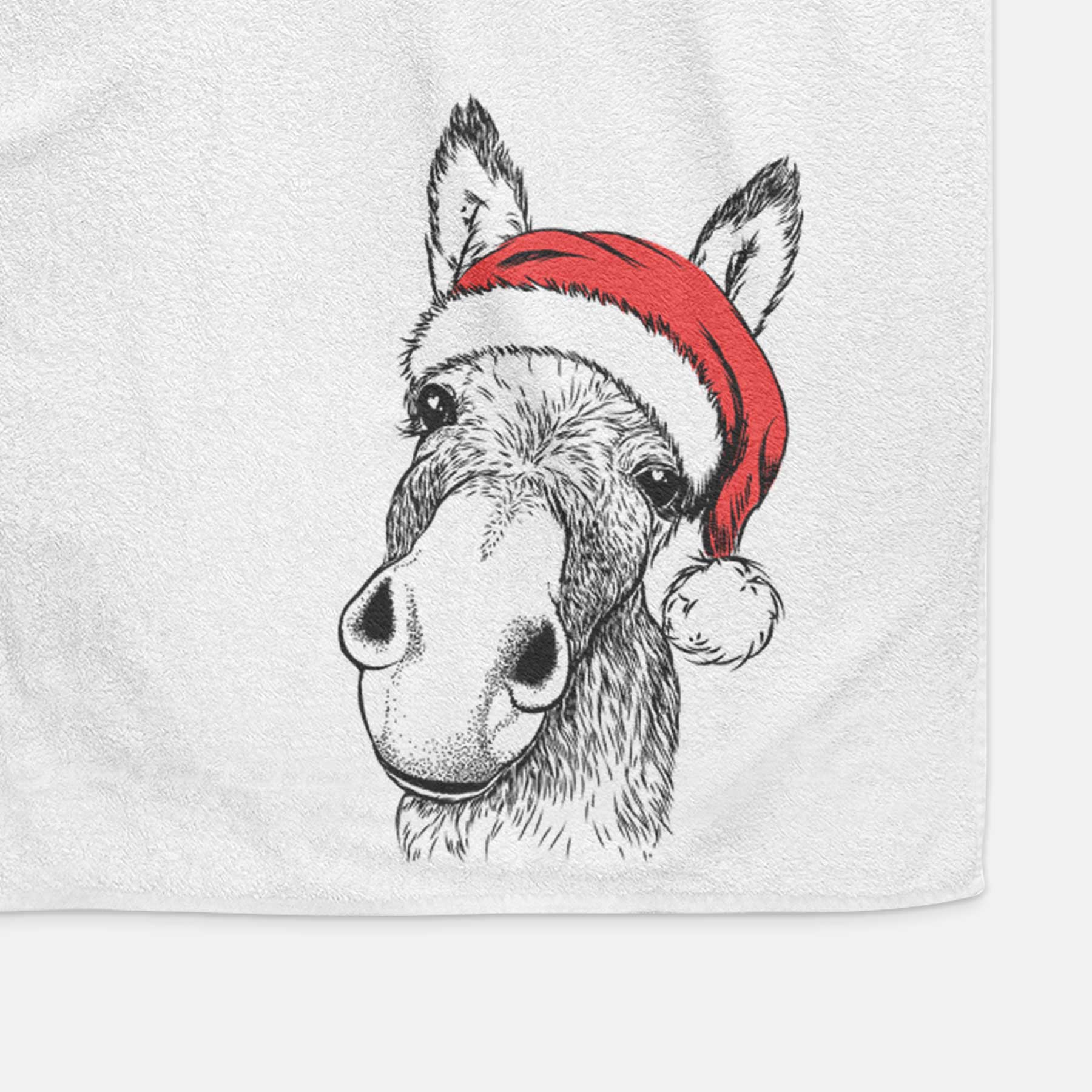 Jenny the Donkey Decorative Hand Towel