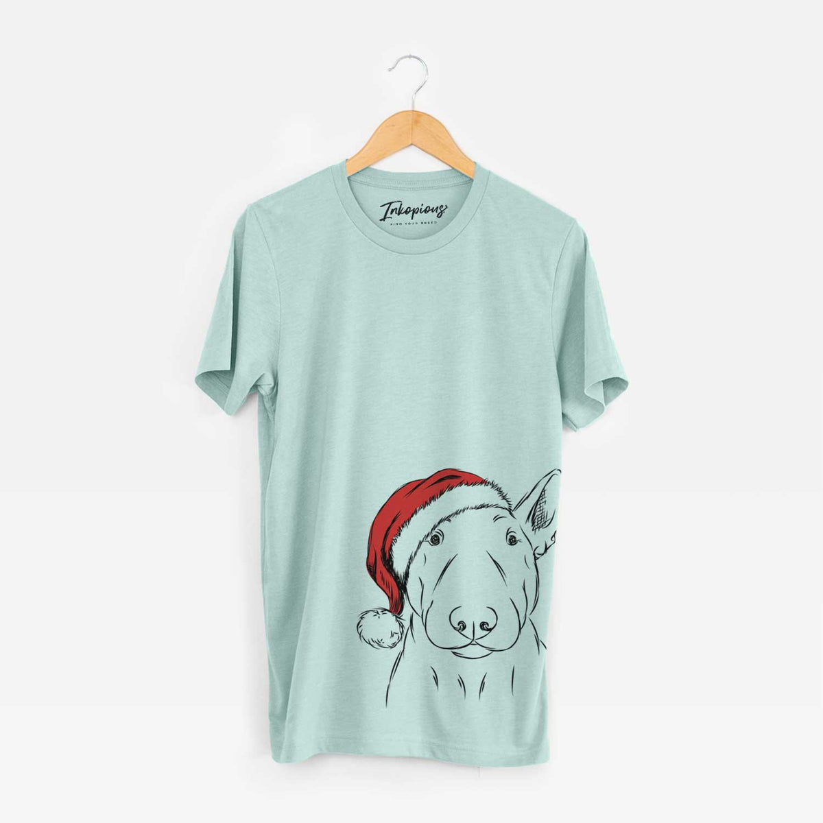 Santa Jett the Bull Terrier - Unisex Crewneck