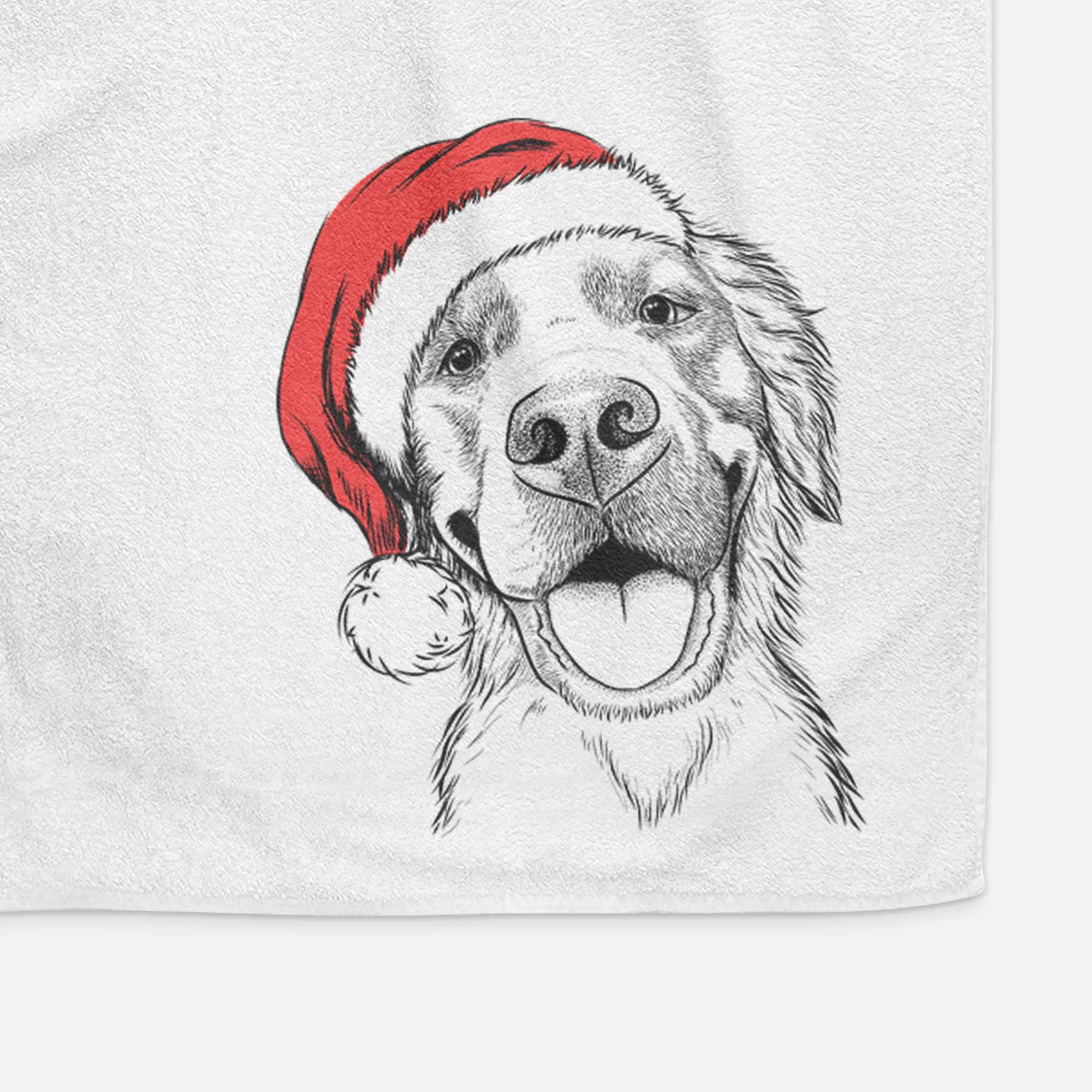 Jordy the Golden Retriever Decorative Hand Towel