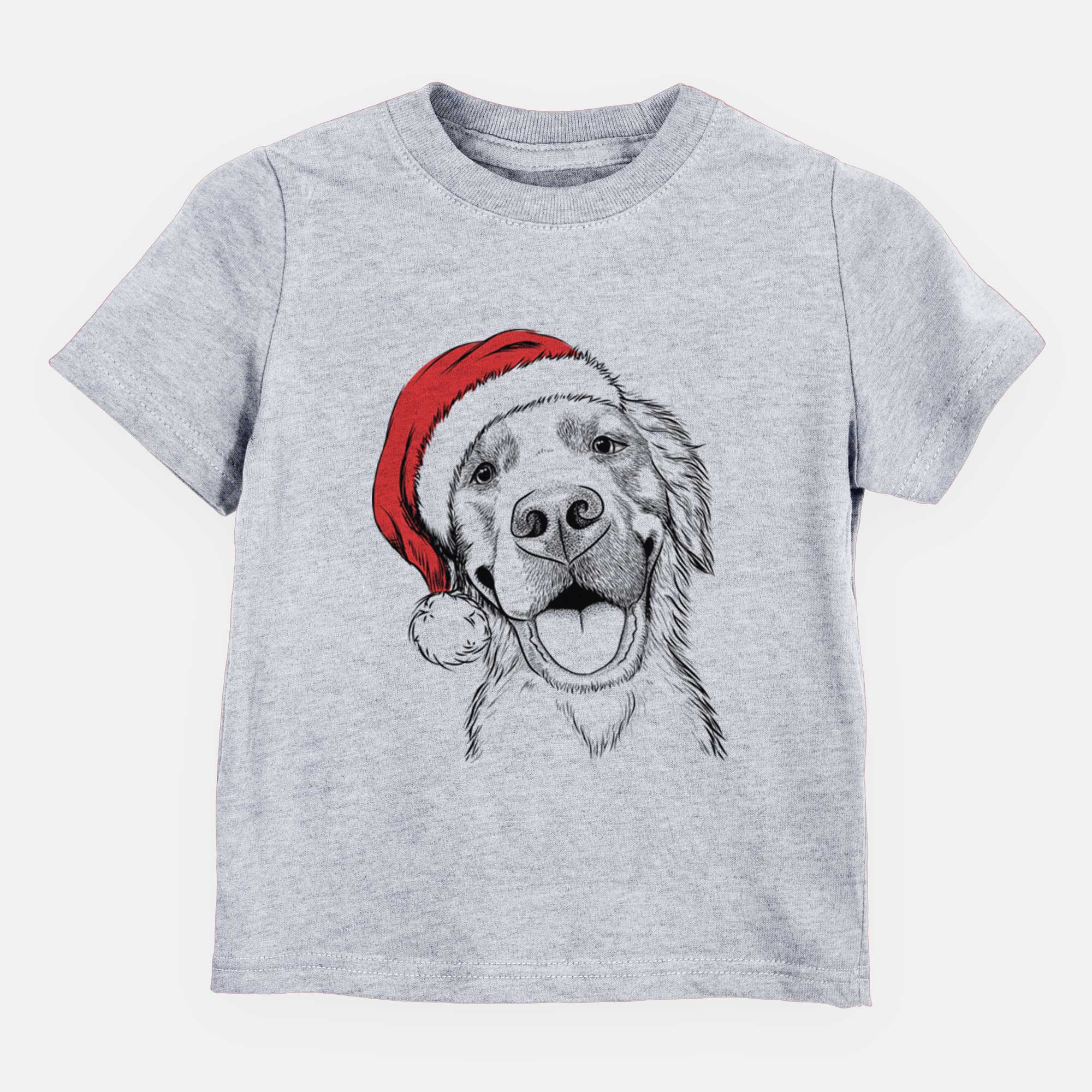 Santa Jordy the Golden Retriever - Kids/Youth/Toddler Shirt