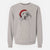 Santa Julio the Dogo Argentino Mix - Unisex Pigment Dyed Crew Sweatshirt