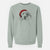 Santa Julio the Dogo Argentino Mix - Unisex Pigment Dyed Crew Sweatshirt