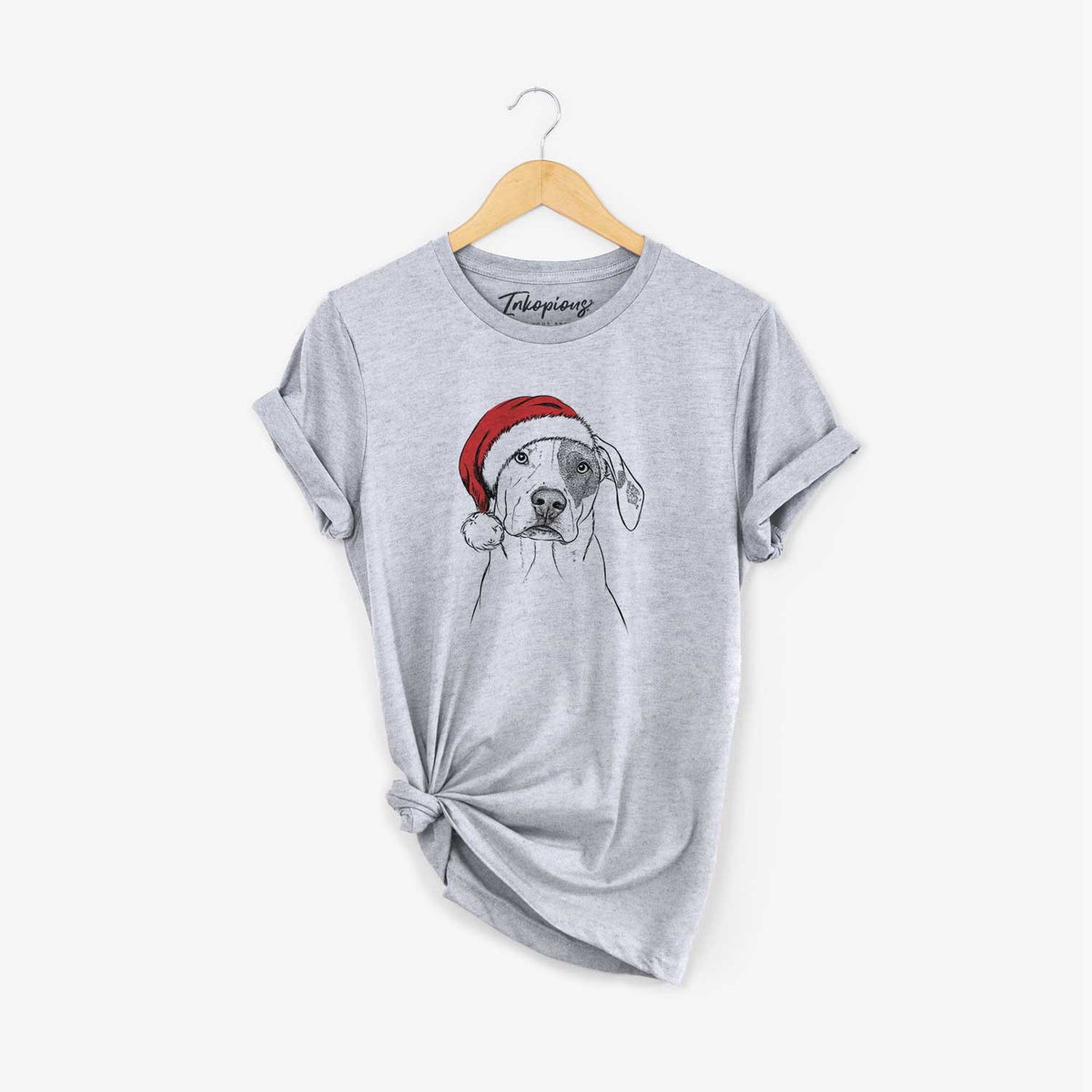 Santa Julio the Dogo Argentino Mix - Unisex Crewneck