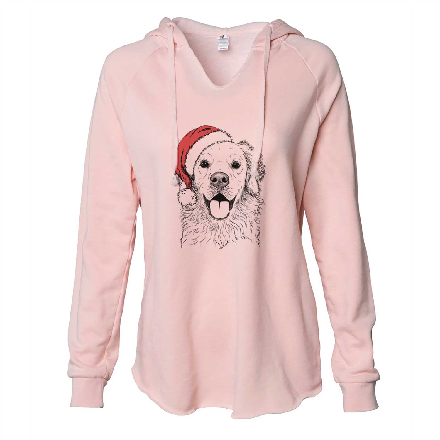 Juniper the Golden Retriever - Cali Wave Hooded Sweatshirt