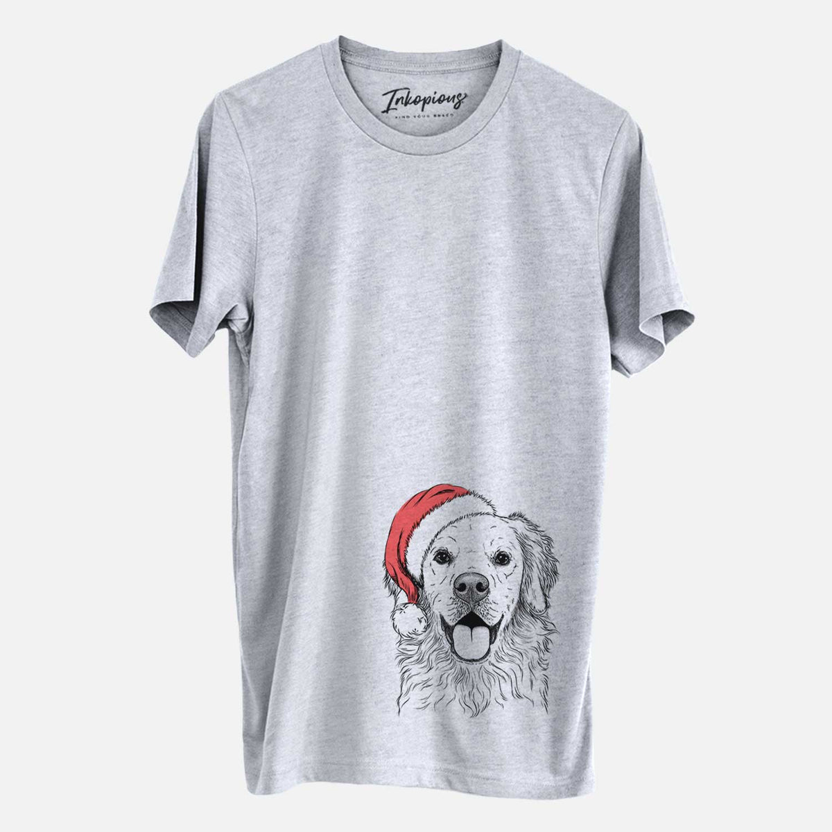 Santa Juniper the Golden Retriever - Unisex Crewneck