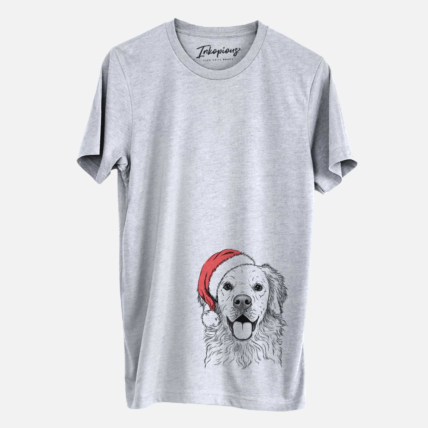Santa Juniper the Golden Retriever - Unisex Crewneck