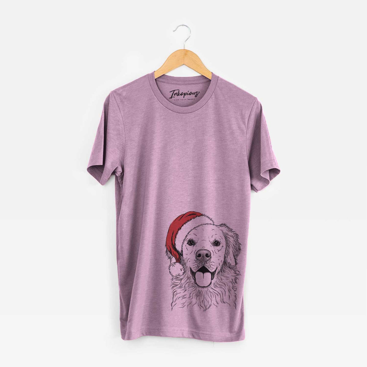 Santa Juniper the Golden Retriever - Unisex Crewneck