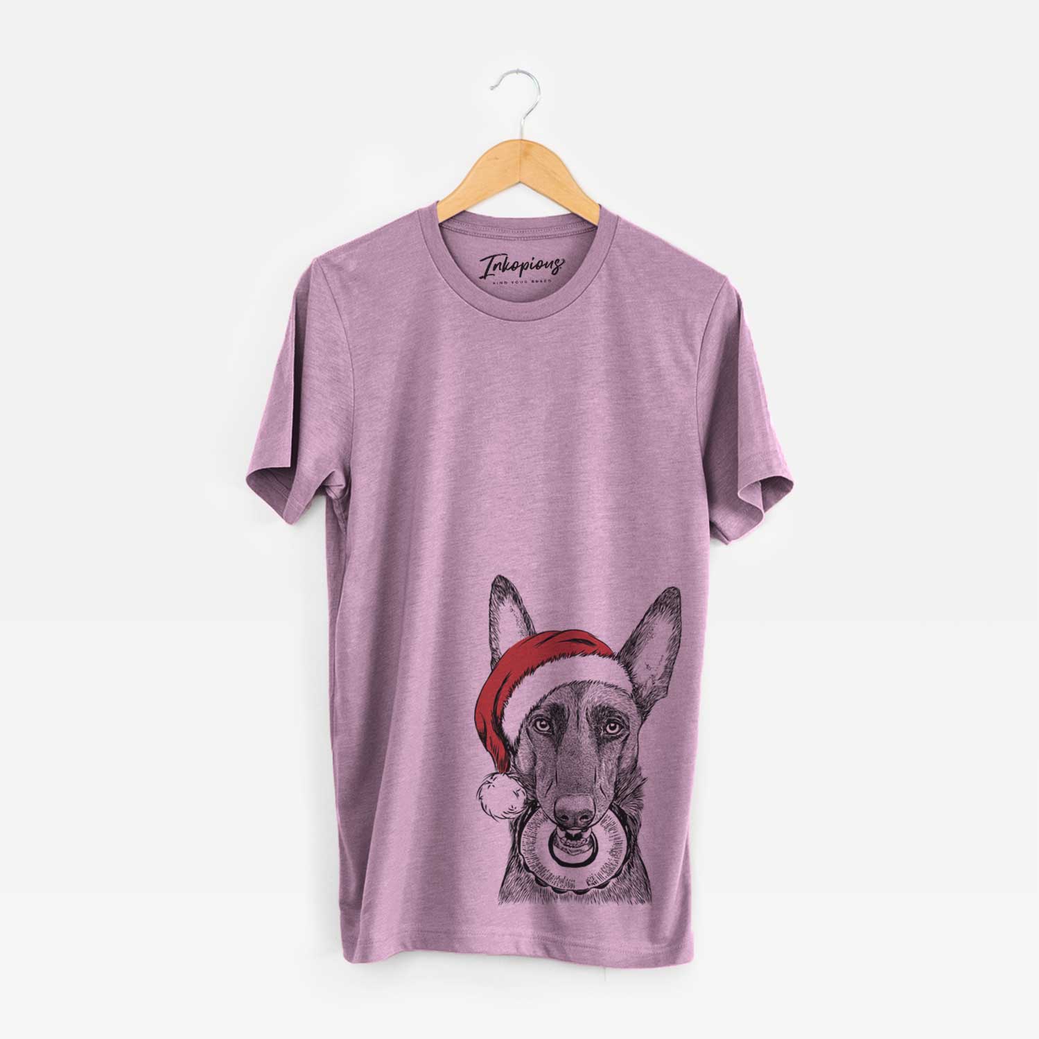 Santa Juno the Belgian Malinois - Unisex Crewneck