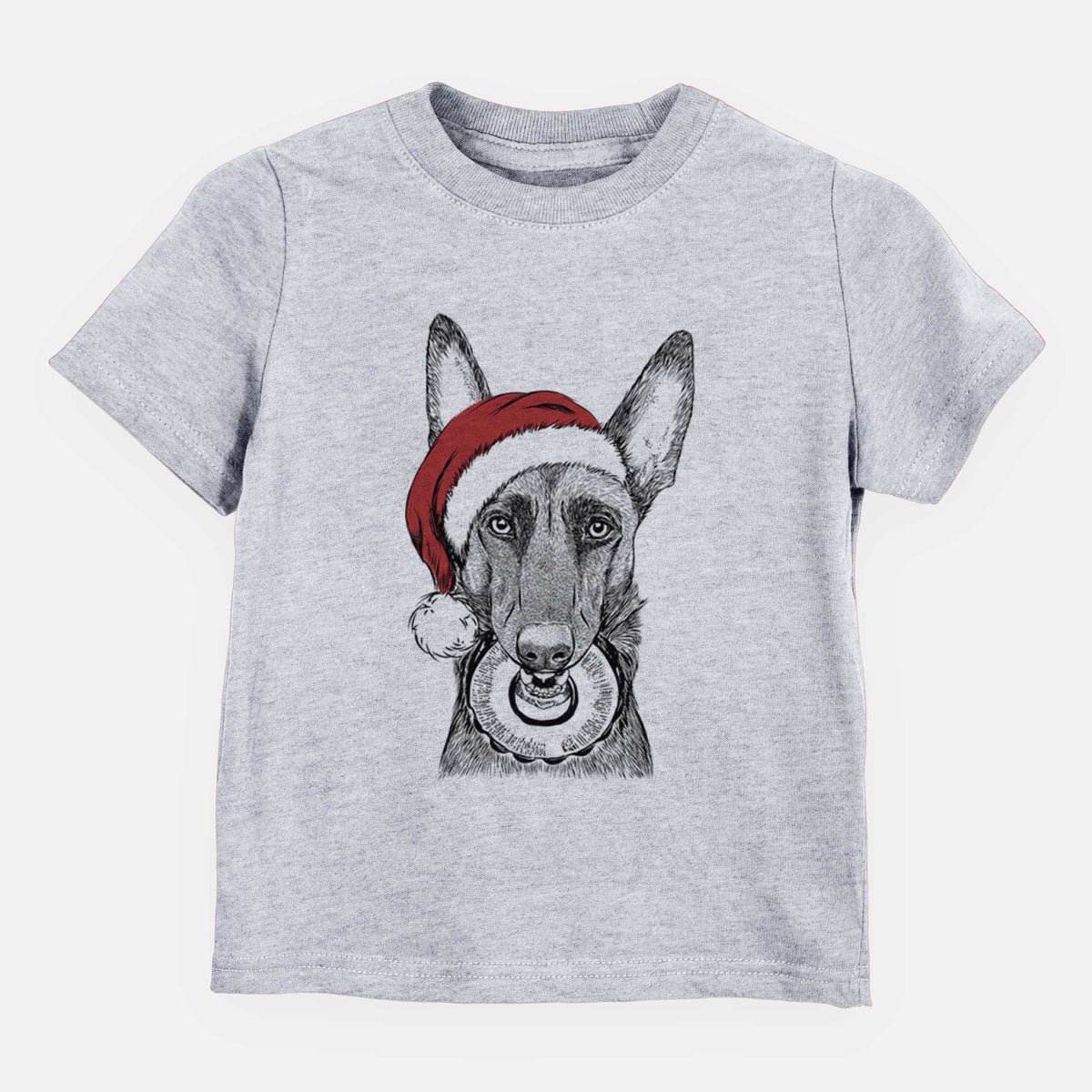 Santa Juno the Belgian Malinois - Kids/Youth/Toddler Shirt