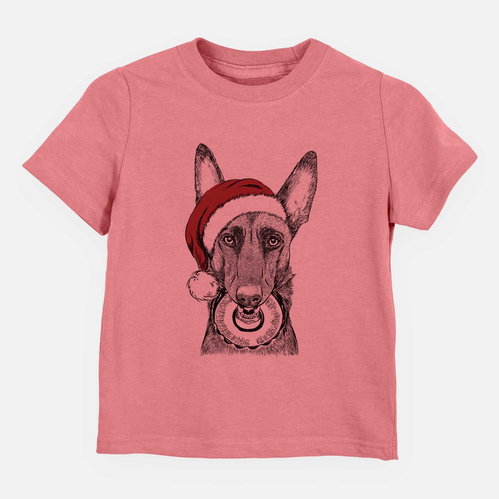 Santa Juno the Belgian Malinois - Kids/Youth/Toddler Shirt