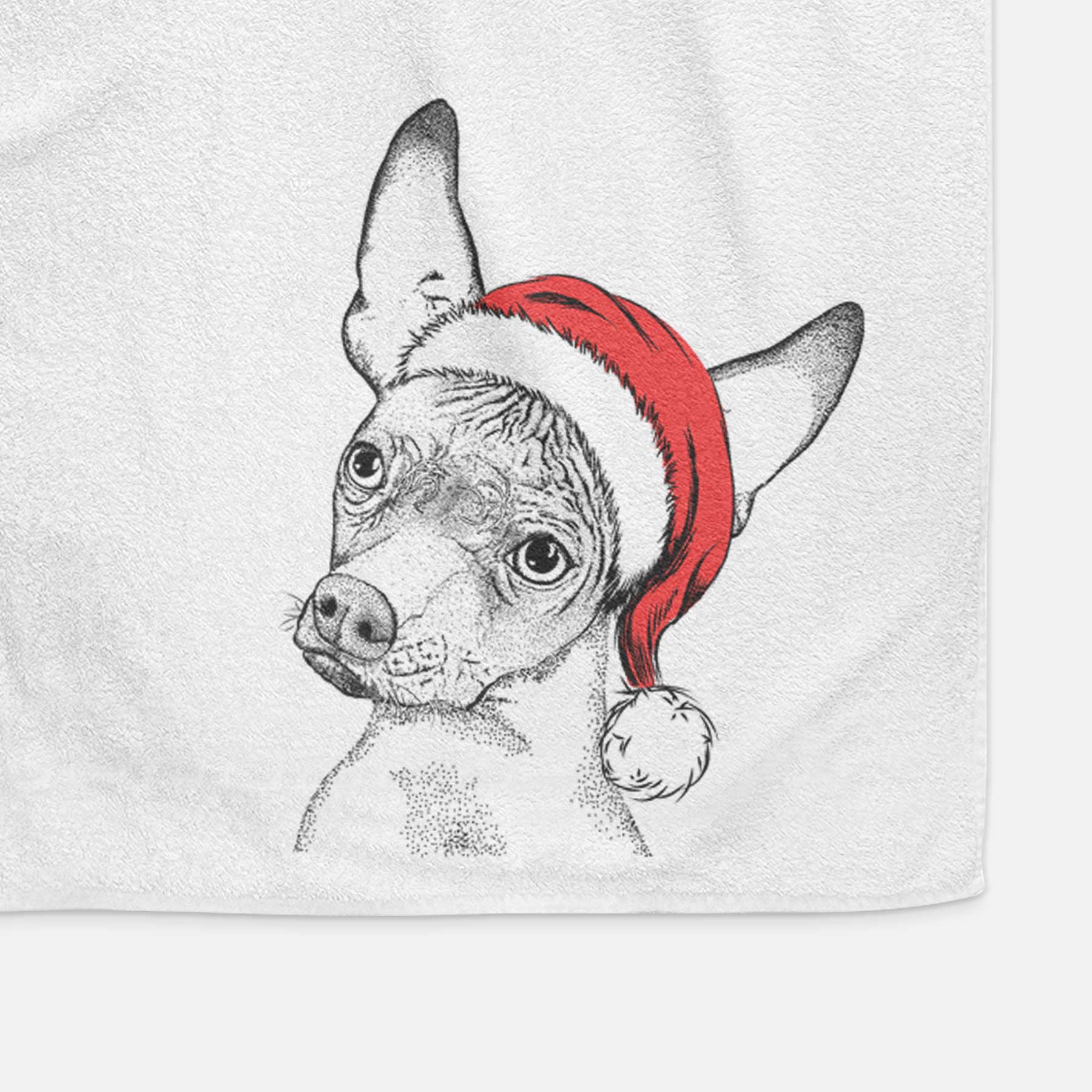 Kahlo the Xoloitzcuintli Decorative Hand Towel