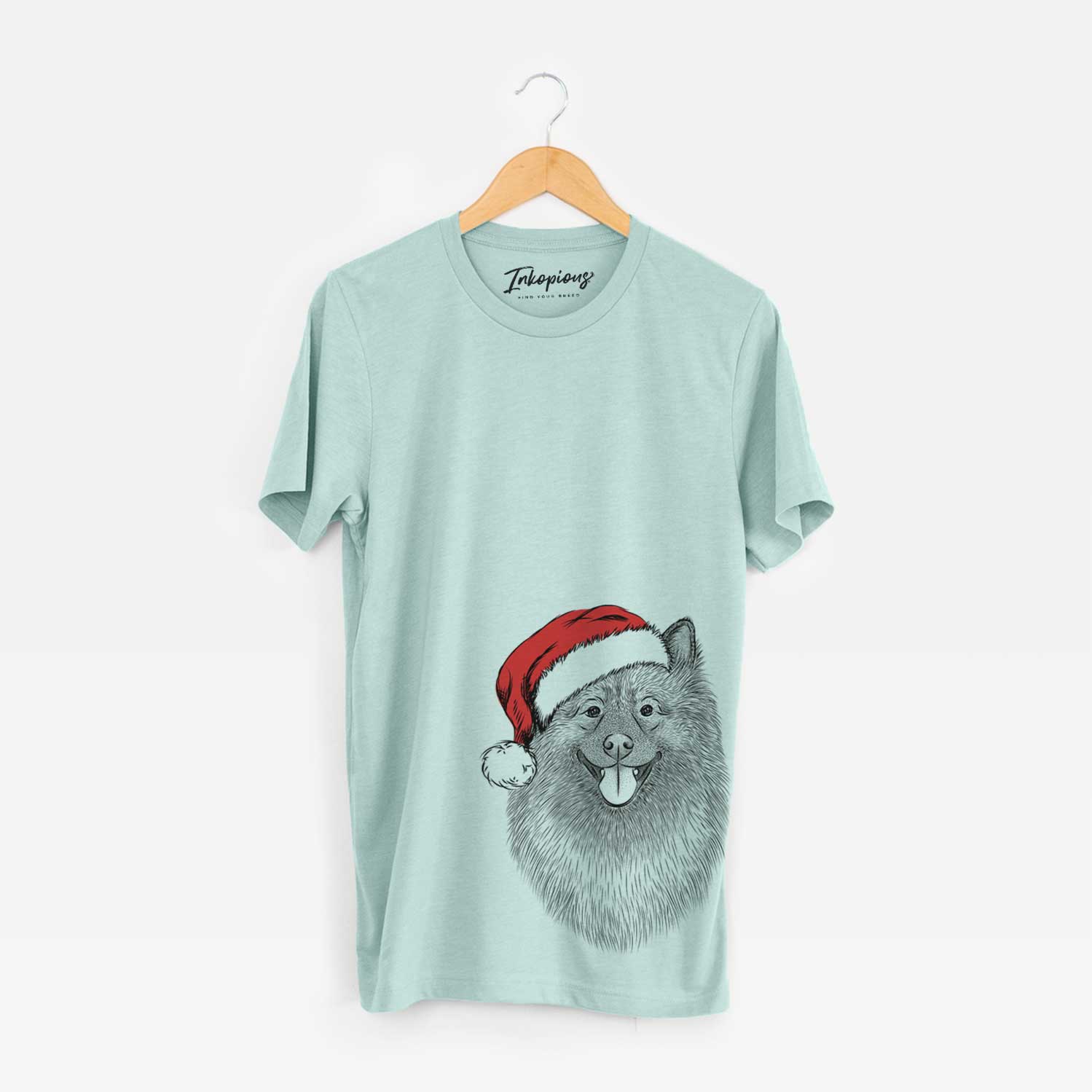 Santa Kai the Keeshond - Unisex Crewneck