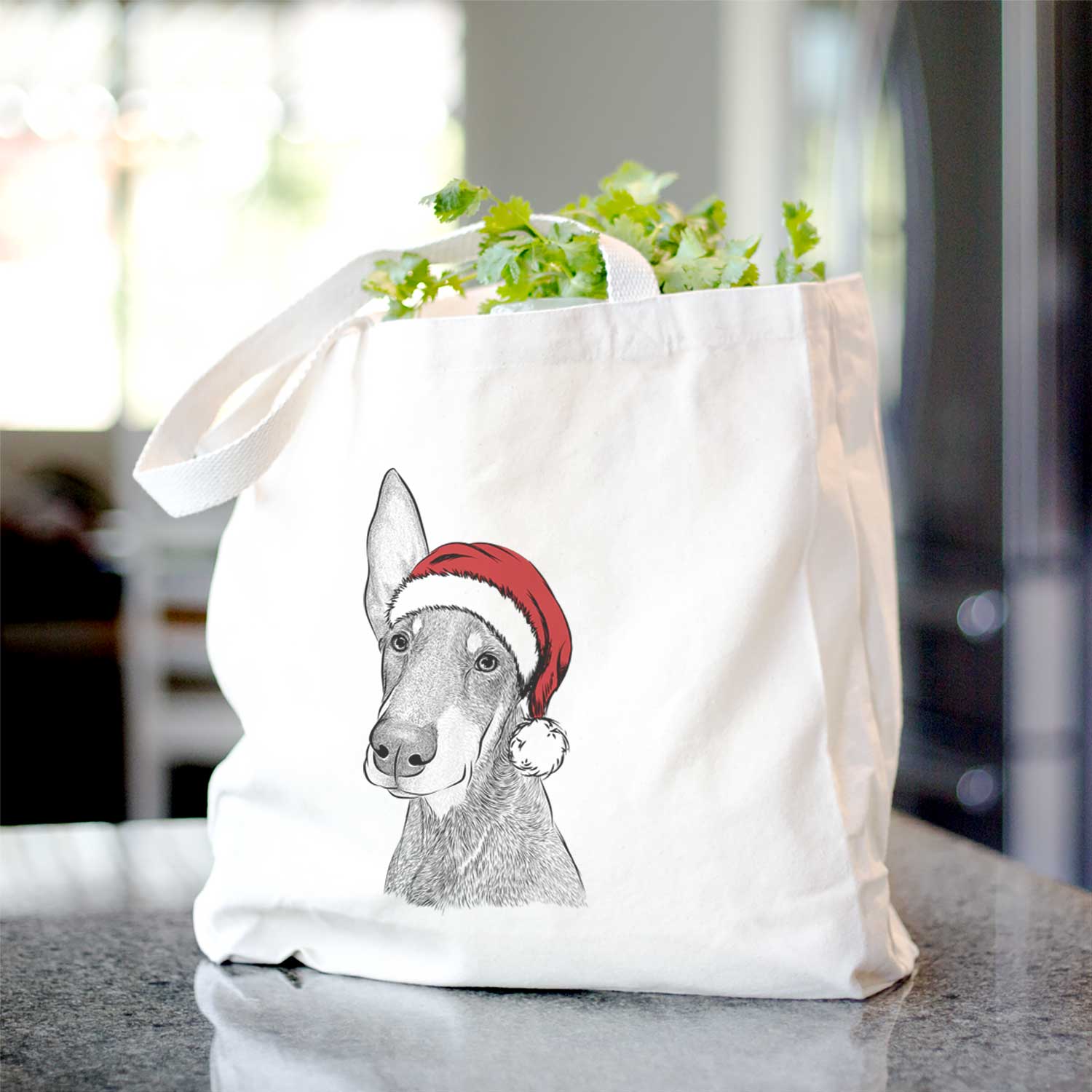 Kain the Doberman Pinscher - Tote Bag