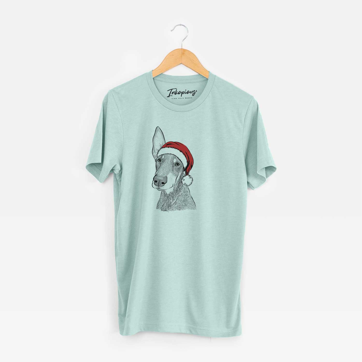 Santa Kain the Doberman Pinscher - Unisex Crewneck