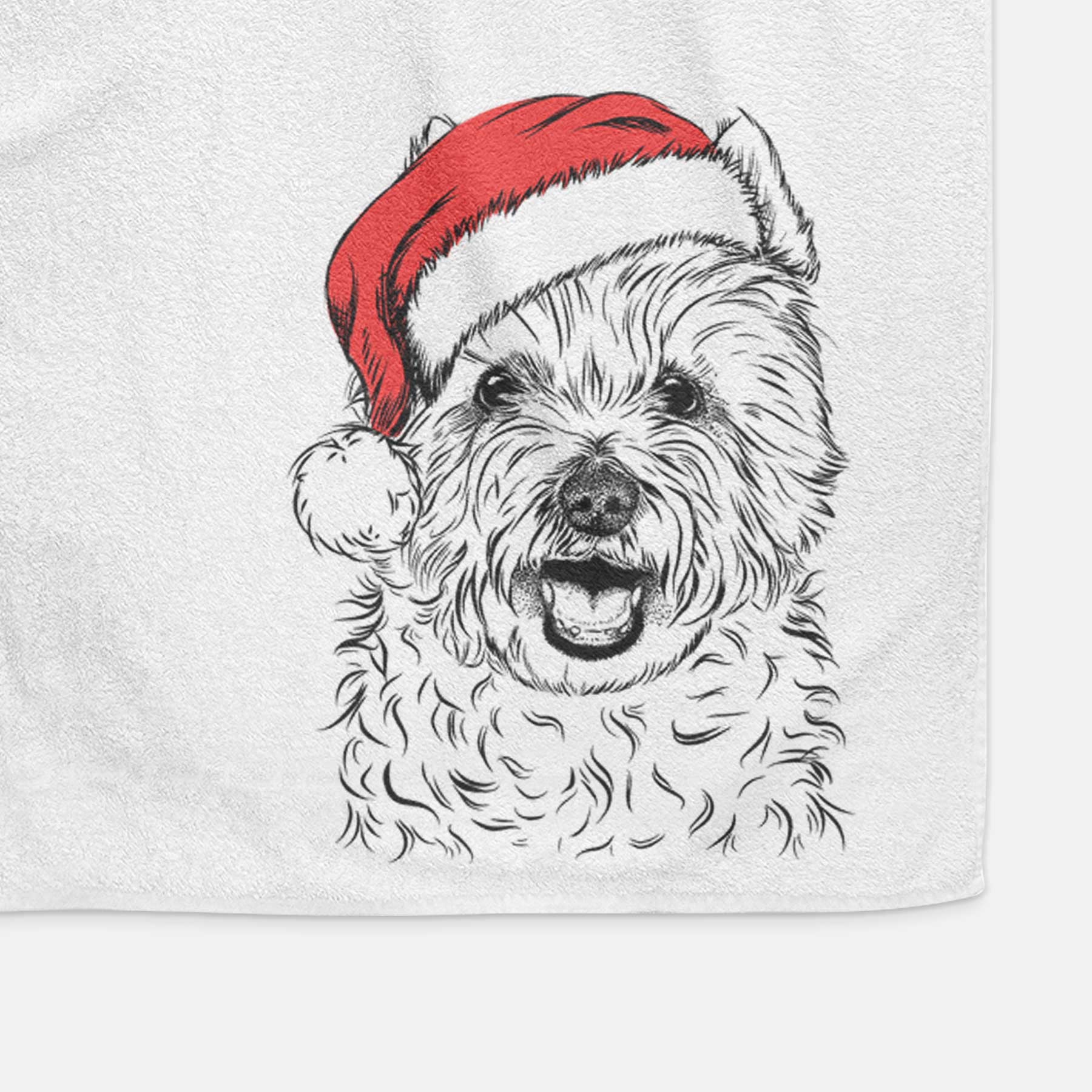 Kami the West Highland Terrier Decorative Hand Towel