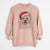 Santa Kami the West Highland Terrier - Unisex Pigment Dyed Crew Sweatshirt