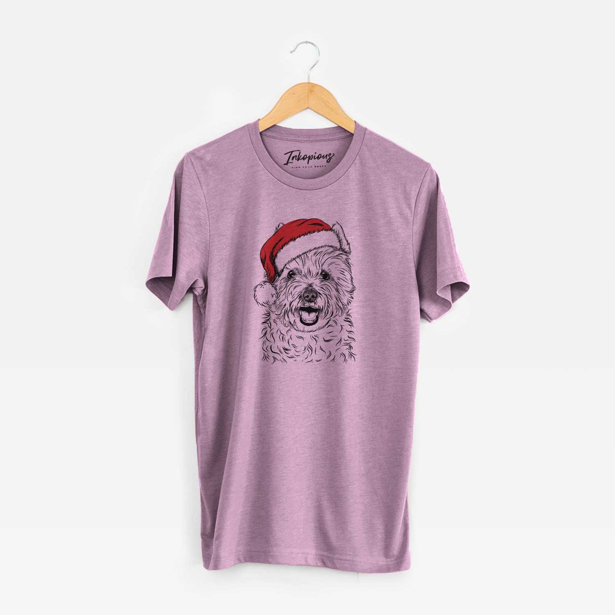 Santa Kami the West Highland Terrier - Unisex Crewneck