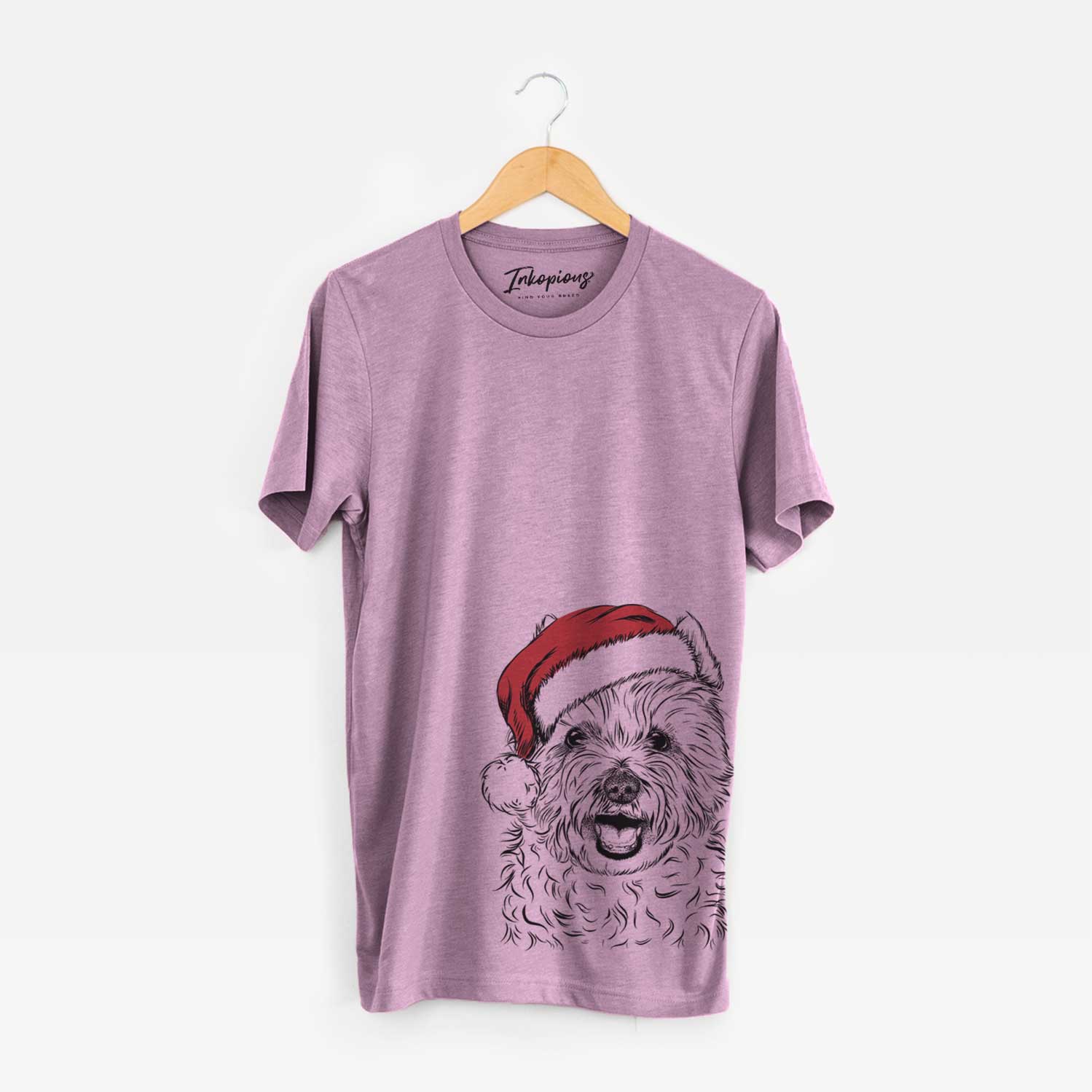 Santa Kami the West Highland Terrier - Unisex Crewneck
