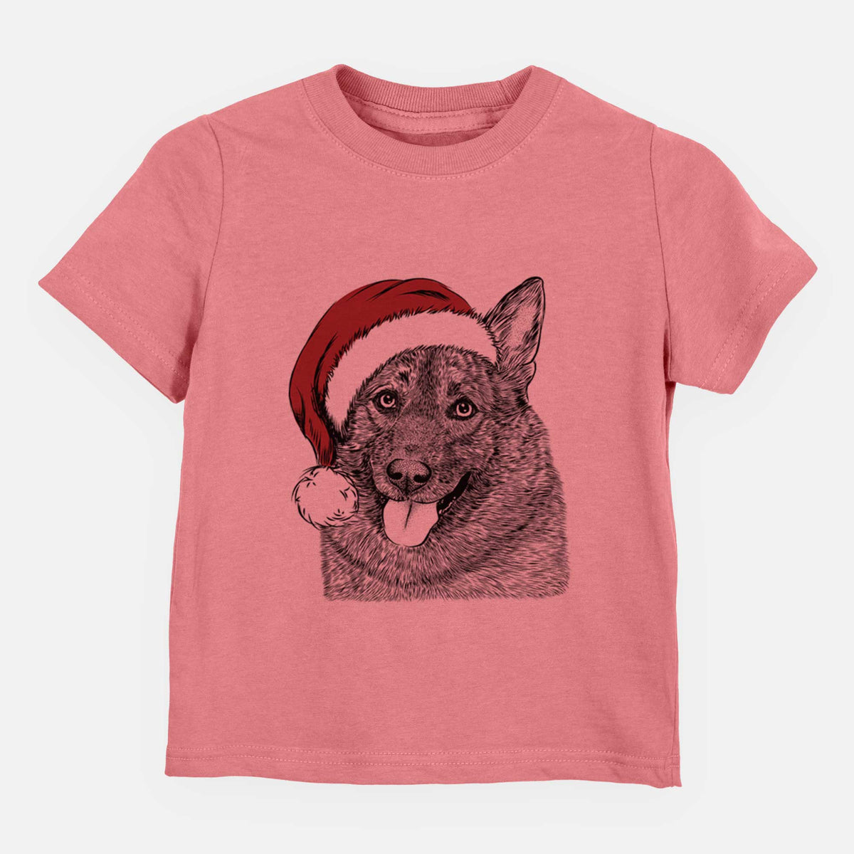 Santa Kasia the Norwegian Elkhound - Kids/Youth/Toddler Shirt