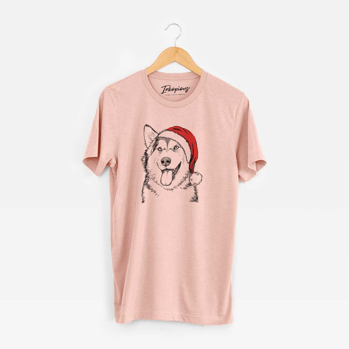 Santa Kaskae the Alaskan Malamute - Unisex Crewneck