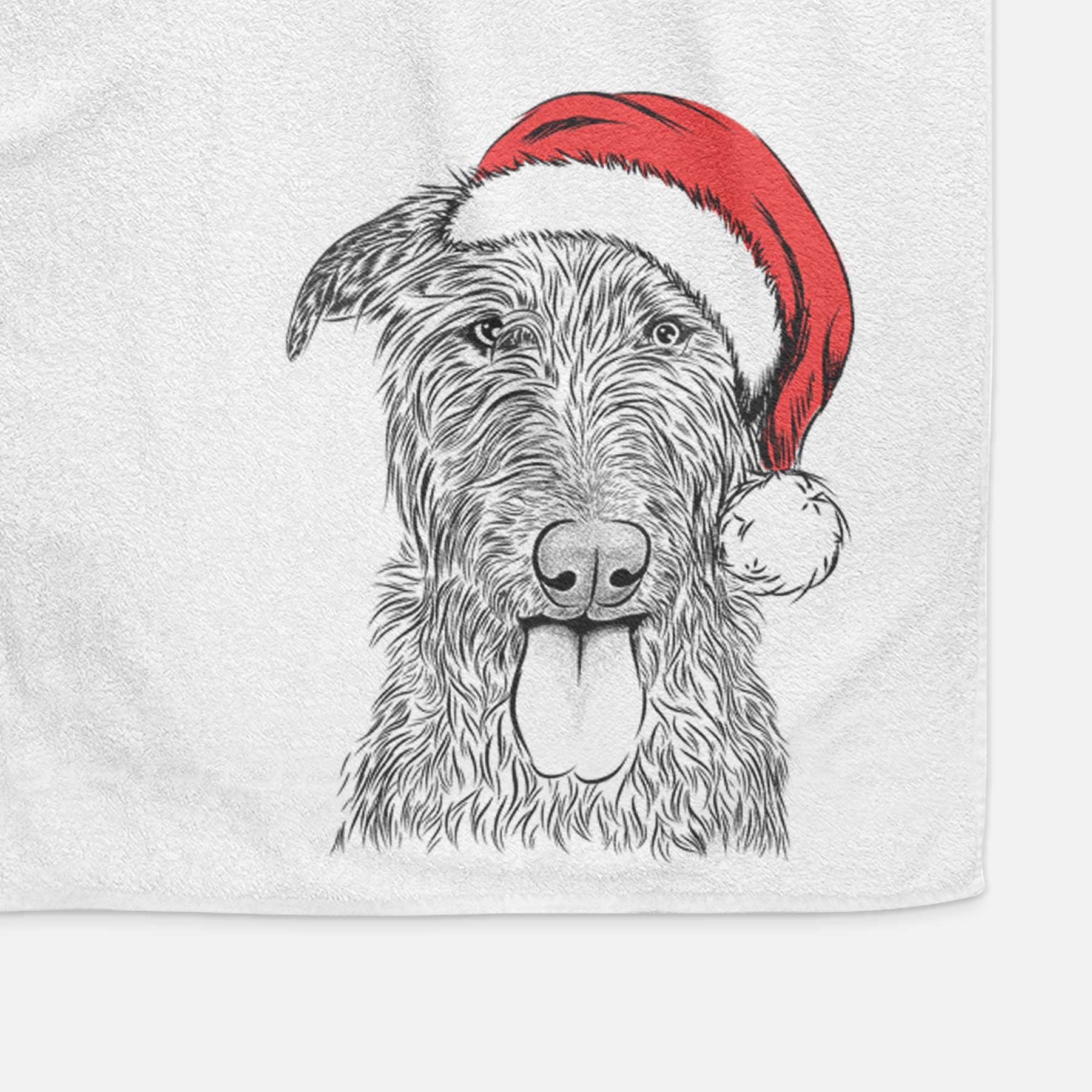 Keeva the Irish Wolfhound Decorative Hand Towel