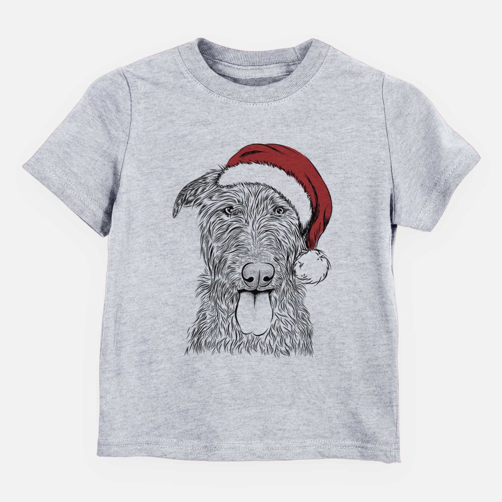 Santa Keeva the Irish Wolfhound - Kids/Youth/Toddler Shirt
