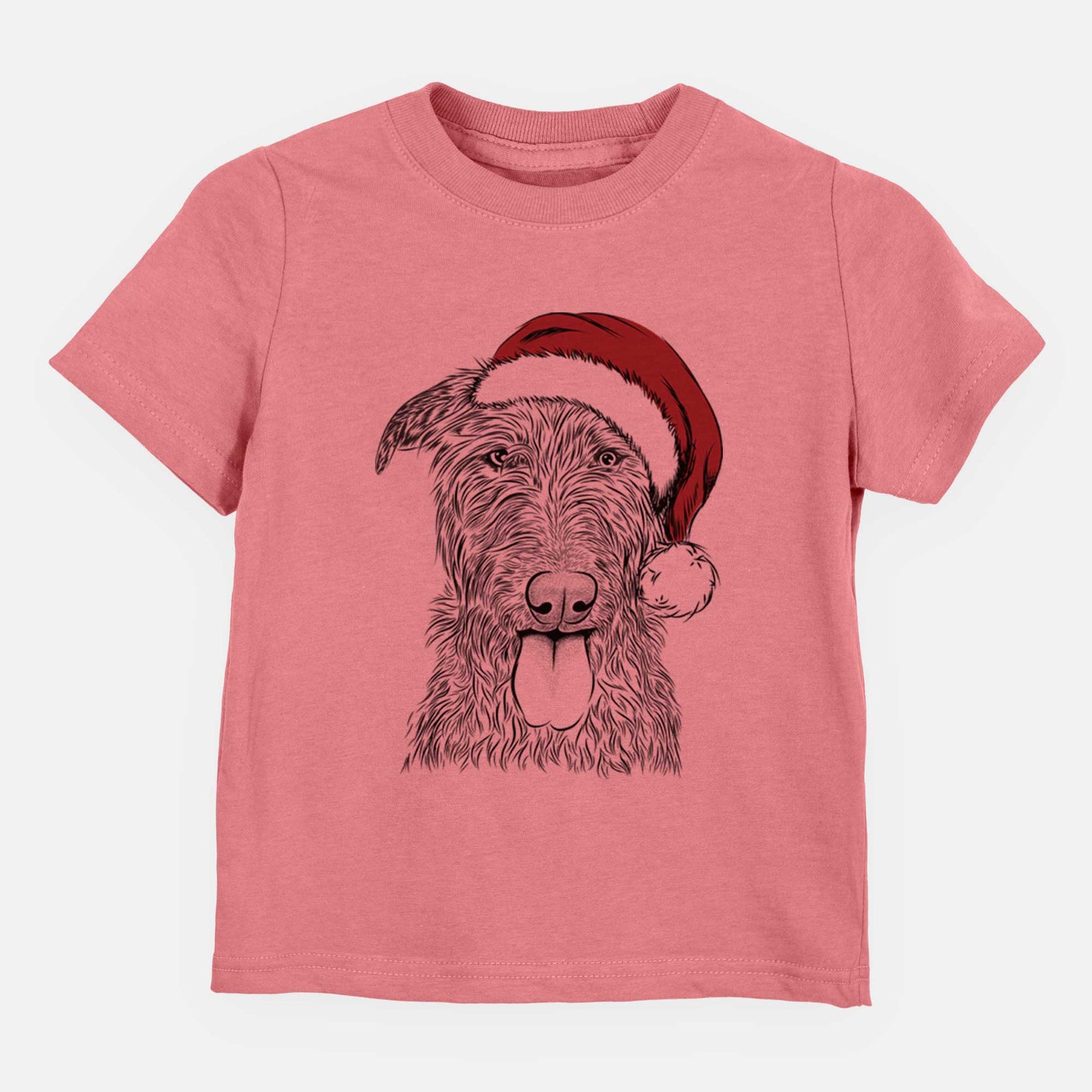 Santa Keeva the Irish Wolfhound - Kids/Youth/Toddler Shirt