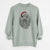 Santa Kenna the Standard Poodle - Unisex Pigment Dyed Crew Sweatshirt