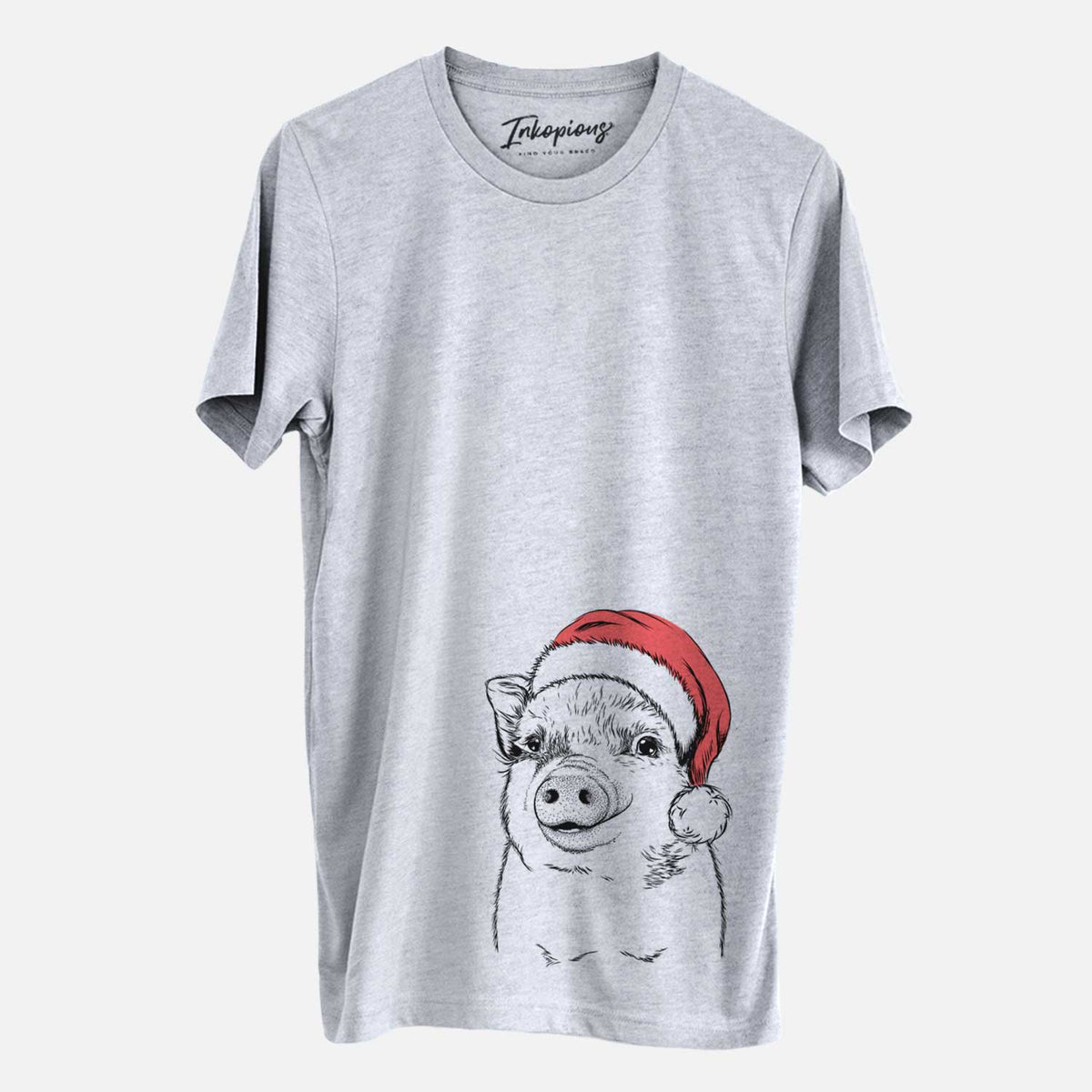 Santa Kevin the Spotted Pig - Unisex Crewneck